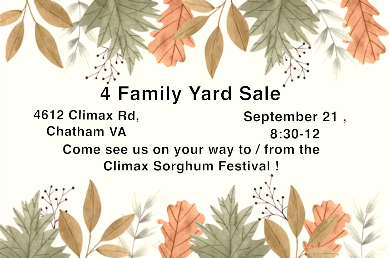 4 Family Beside Climax in Chatham, VA